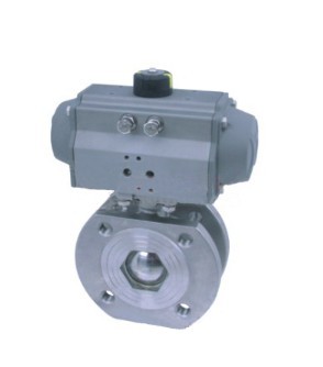 Q671F-16P薄型气动球阀